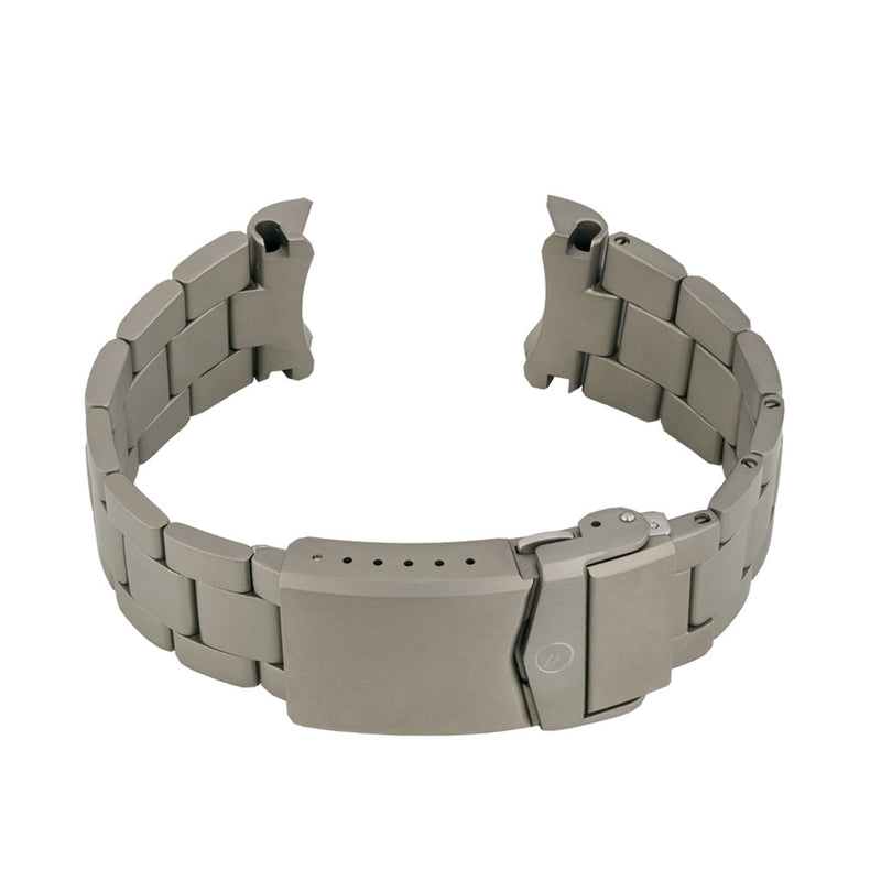 Islander 22mm Blasted Titanium Bracelet for Sands Point or SKX007 Titanium Watches #BRAC-80 side