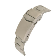 Islander 22mm Blasted Titanium Bracelet for Sands Point or SKX007 Titanium Watches #BRAC-80 clasp tilt