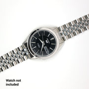 Islander 18mm Brushed and Polished Solid-Link Bracelet for Seiko SNKL23 Watch #BRAC-97