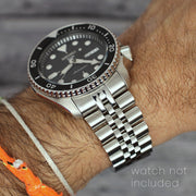 Islander 22mm Brushed and Polished Link Watch Bracelet for Seiko 5KX Models #BRAC-93