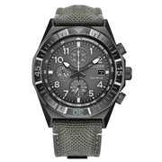Citizen Eco-Drive Nighthawk Chronograph #CA0897-04H