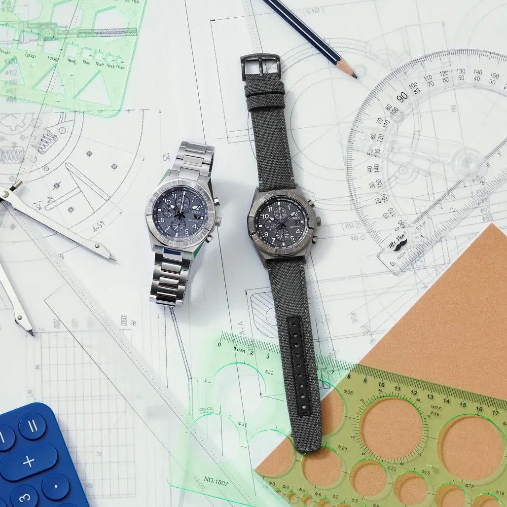 Citizen Eco-Drive Nighthawk Chronograph #CA0897-04H — Long Island