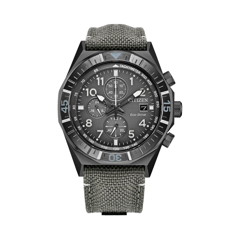 Citizen Eco-Drive Nighthawk Chronograph #CA0897-04H
