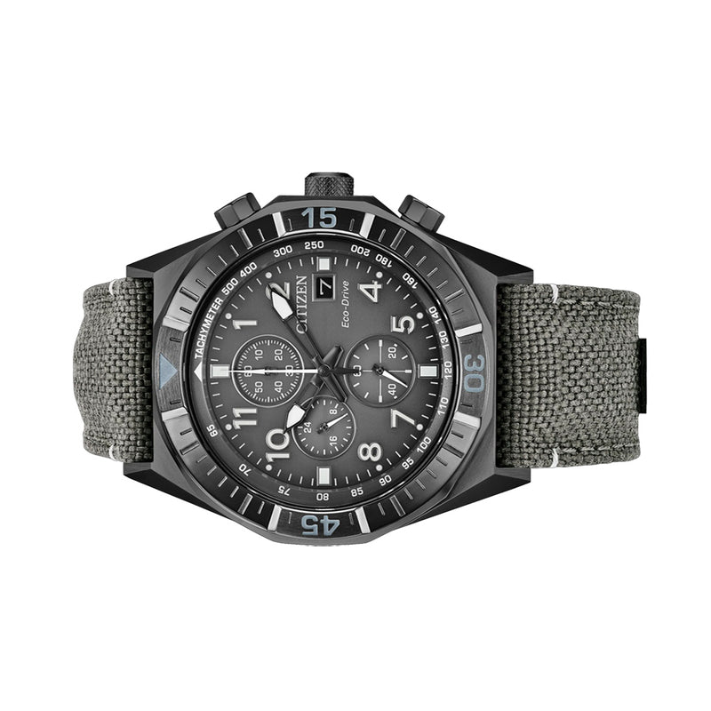 Citizen Eco-Drive Nighthawk Chronograph #CA0897-04H