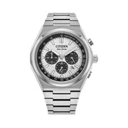 Citizen Zenshin Super Titanium Chronograph with Silver Dial #CA4610-85A