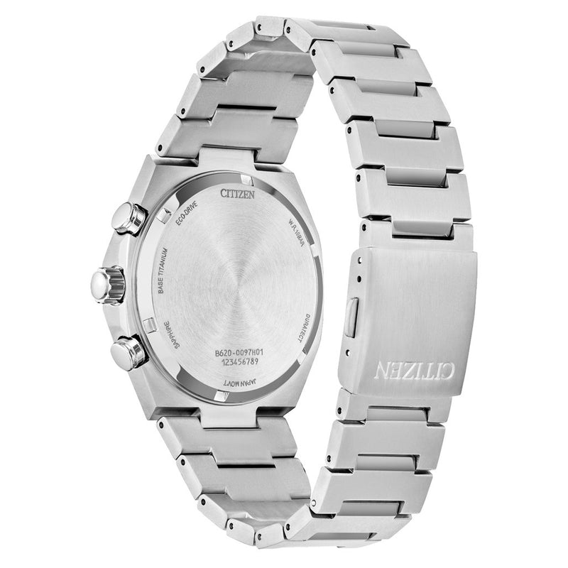 Citizen Zenshin Super Titanium Chronograph with Salmon Dial #CA4610-85Z