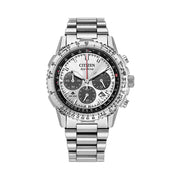 Citizen Promaster Navihawk Chronograph with Silver Dial #CA4660-61A