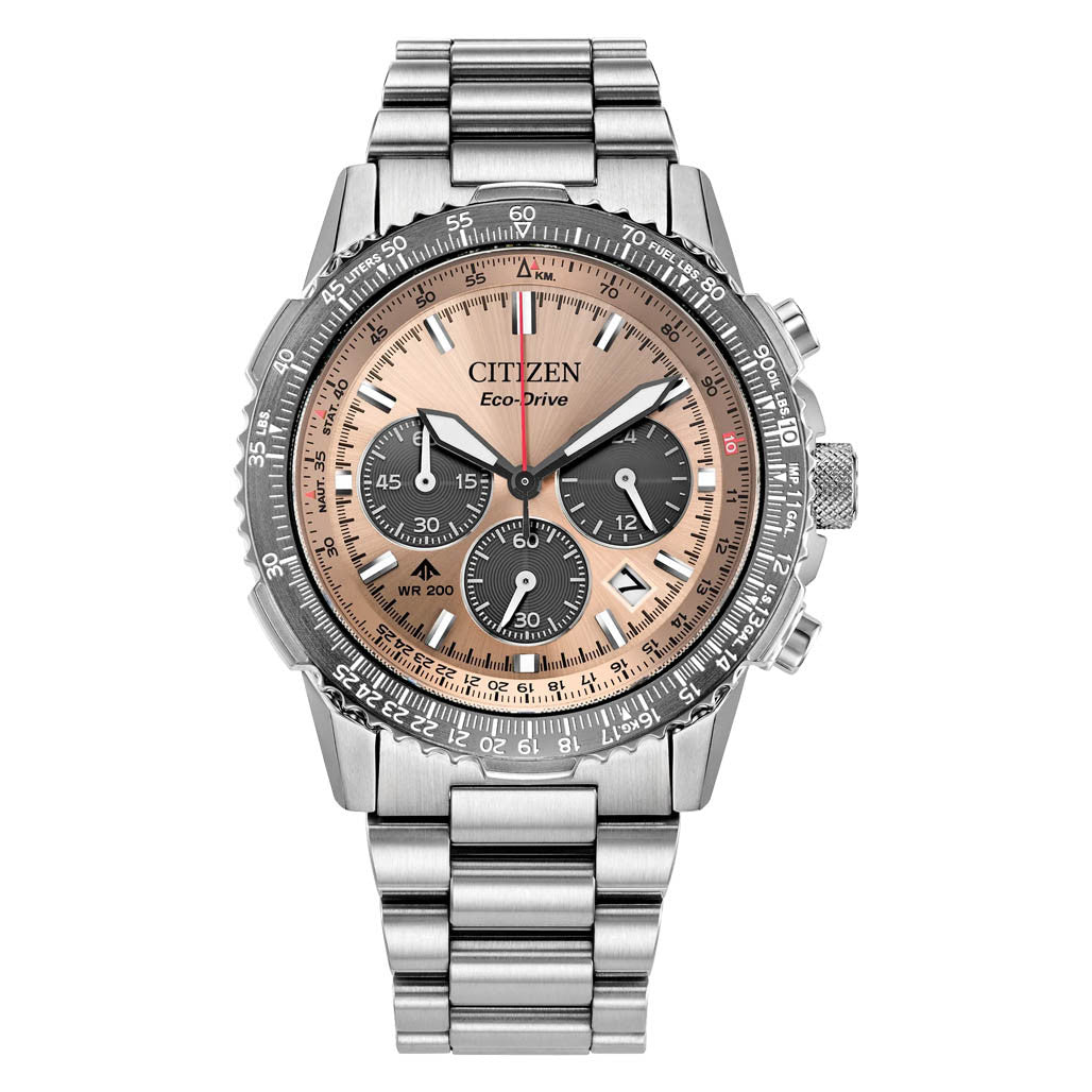Citizen Promaster Navihawk Chronograph with Copper Dial #CA4664