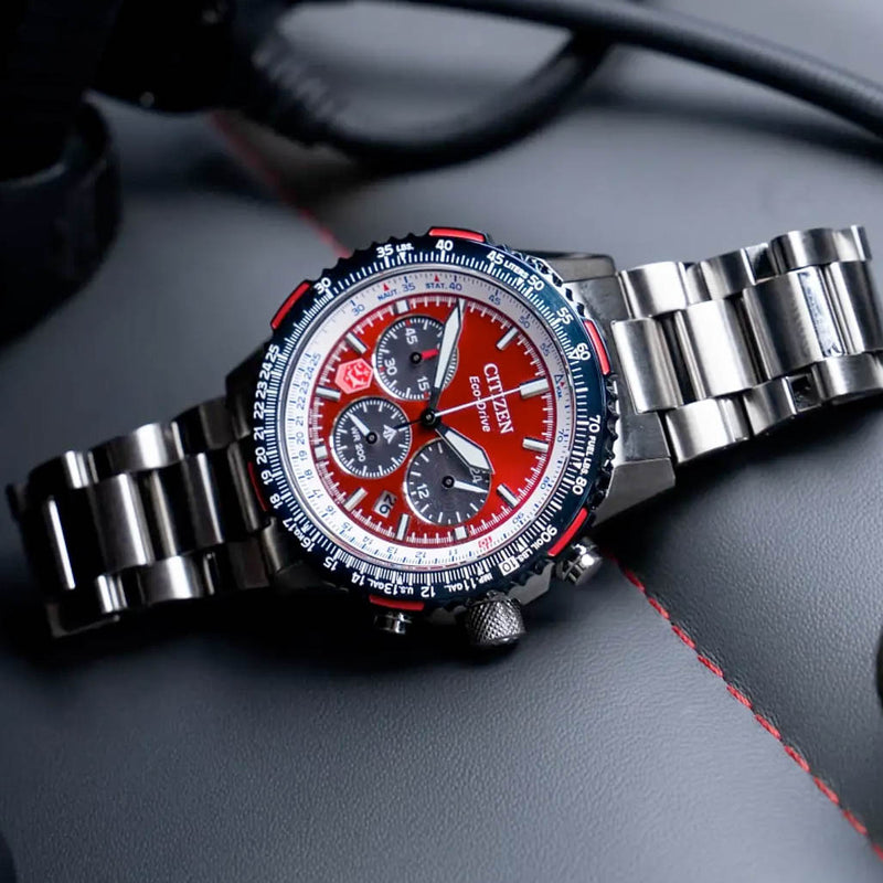 Citizen Eco-Drive Promaster Navihawk Snowbirds Edition Watch #CA4668-51X