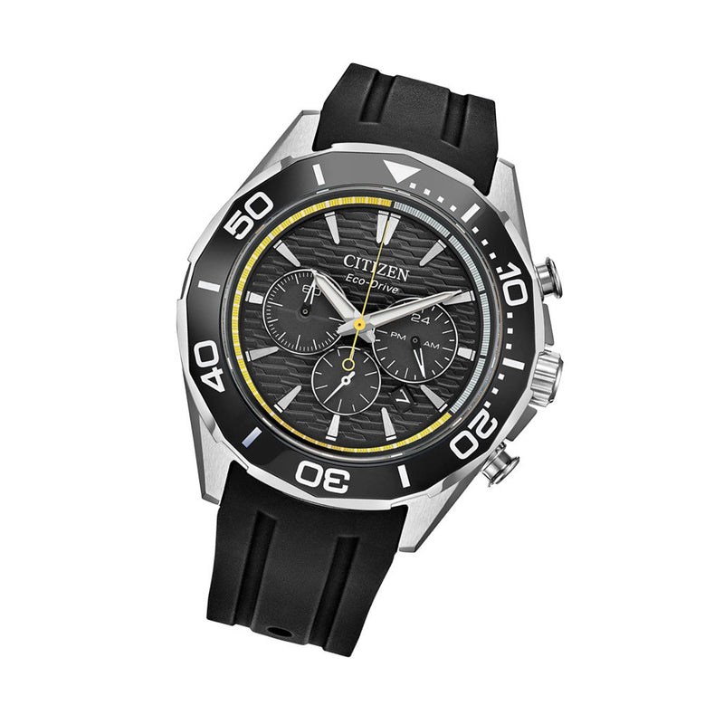 Citizen Endeavor Eco-Drive Chronograph with Black Dial #CA4730-08E