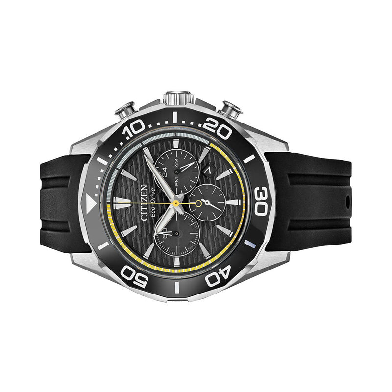 Citizen Endeavor Eco-Drive Chronograph with Black Dial #CA4730-08E