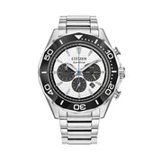 Citizen Endeavor Eco-Drive Chronograph with White Dial #CA4730-59A
