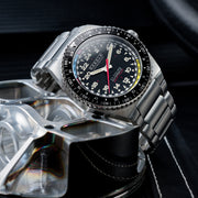 Cadola Dog Leg Automatic with Jet Black Dial #CD-1030-11