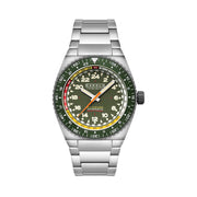 Cadola Dog Leg Automatic with Olive Green Dial #CD-1030-22