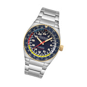 Cadola Dog Leg Automatic with Royal Blue Dial #CD-1030-33