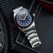 Cadola Dog Leg Automatic with Royal Blue Dial #CD-1030-33