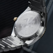 Cadola Dog Leg Automatic with Royal Blue Dial #CD-1030-33