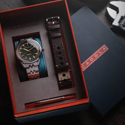 Cadola Pista Automatic Watch with Forest Green Dial #CD-1031-11