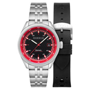 Cadola Pista Automatic Watch with Red Black Dial #CD-1031-22