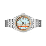 Cadola Pista Automatic Watch with Light Blue Striped Dial #CD-1031-55