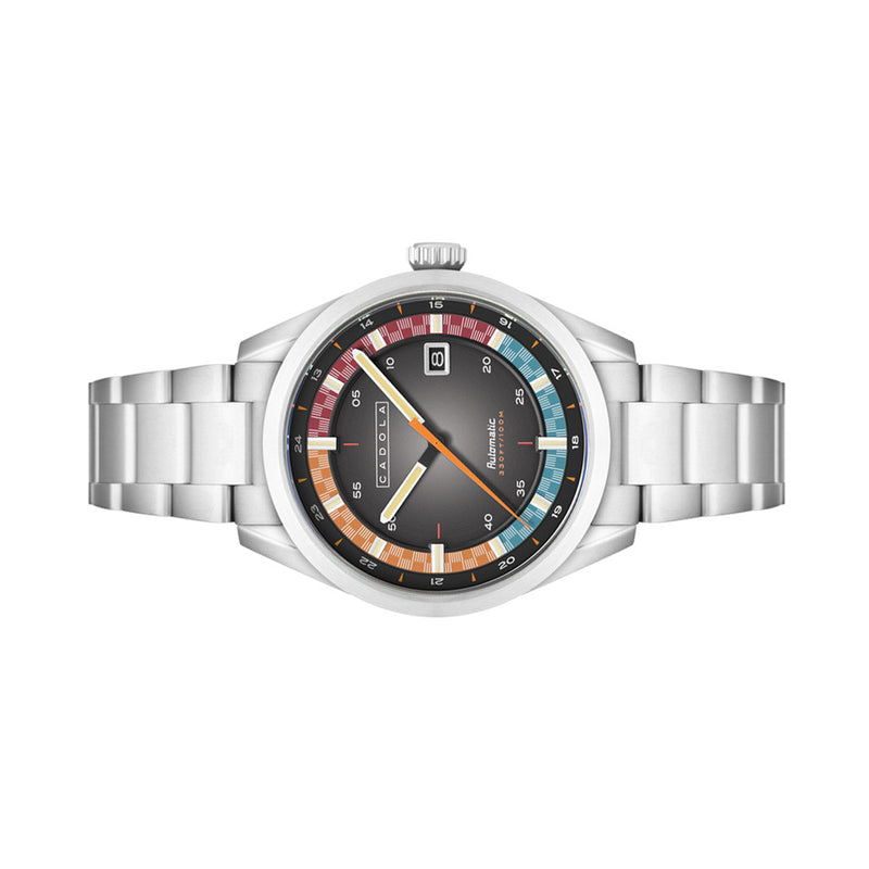 Cadola Paddock Automatic Watch with Slate Black Dial #CD-1037-11