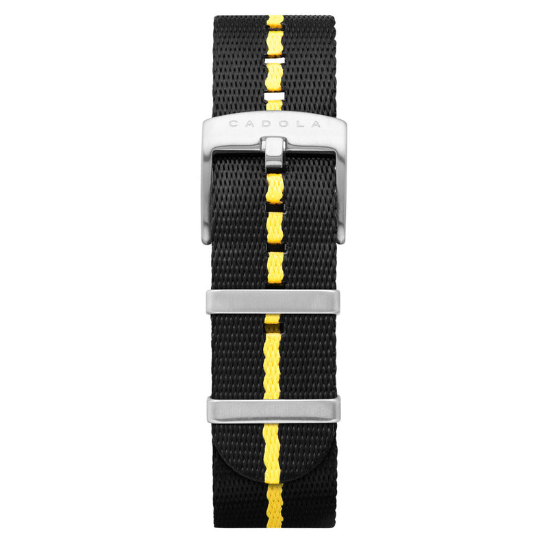 Cadola Paddock Automatic Watch with Lemon Yellow Dial #CD-1037-33