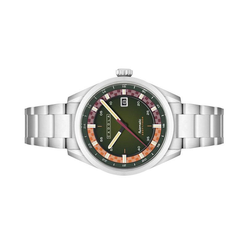 Cadola Paddock Automatic Watch with Pine Green Dial #CD-1037-44
