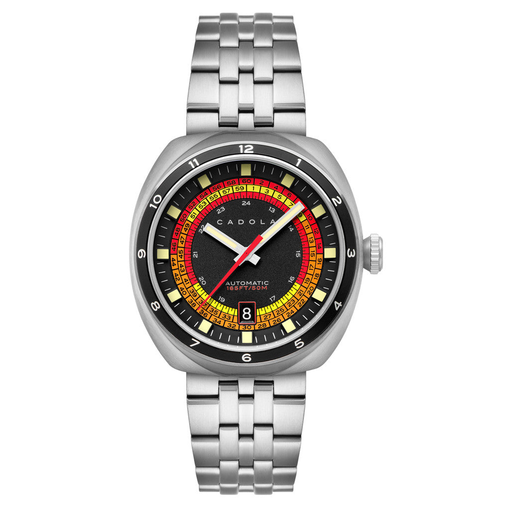 Cadola Giulia Suprema Automatic Watch with Glossy Black Dial #CD