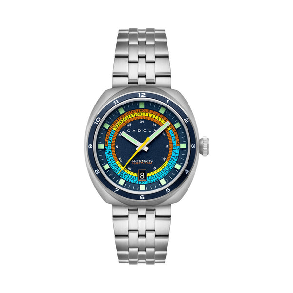 Cadola Giulia Suprema Automatic Watch with Dark Slate Blue Dial #CD-1044-33