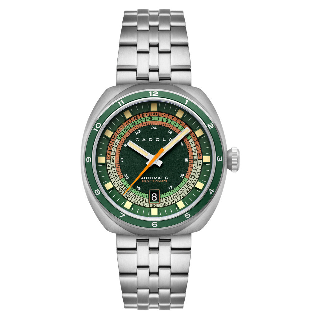 Cadola Giulia Suprema Automatic Watch with Evergreen Dial #CD-1044