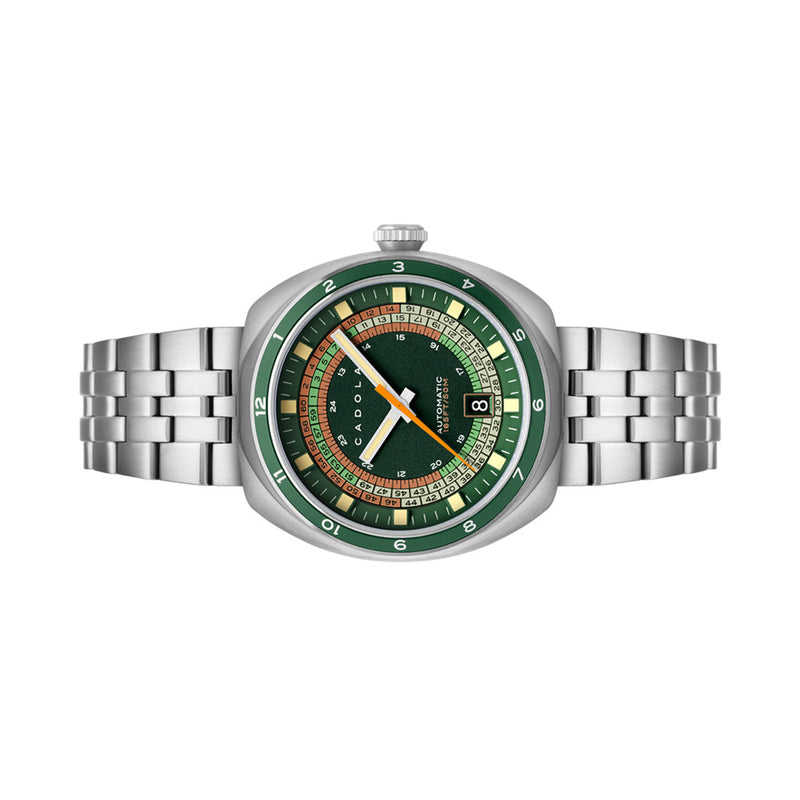 Cadola Giulia Suprema Automatic Watch with Evergreen Dial #CD-1044-55