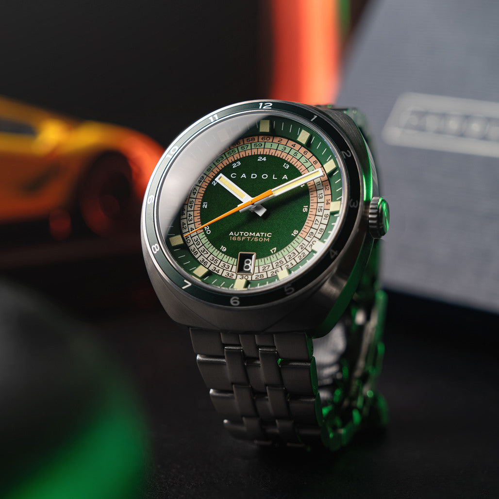 Cadola Giulia Suprema Automatic Watch with Evergreen Dial #CD-1044