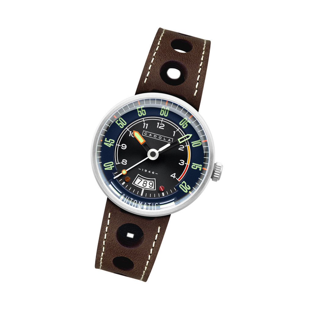 Creative Drug Store × VERDY CLOCK 時計 Cadola RPM Automatic Watch with Dark Blue Dial #CD-1055-02 — Long