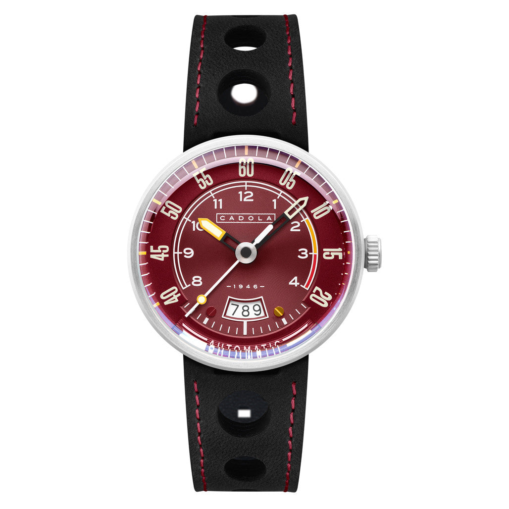 Cadola RPM Automatic Watch with Firebrick Red Dial #CD-1055-04