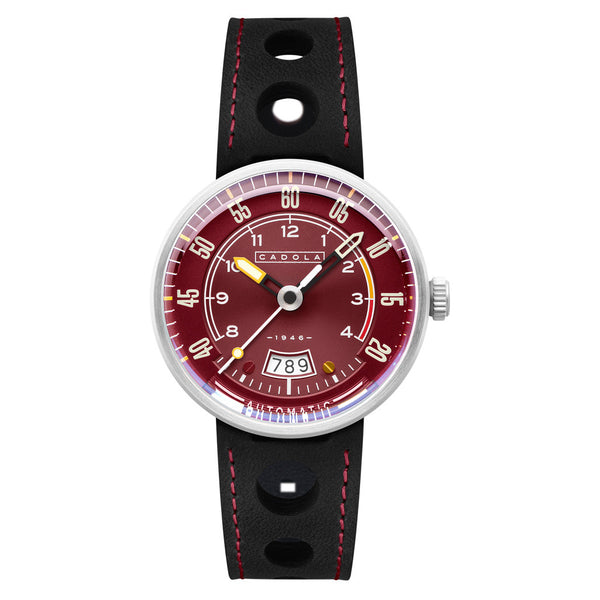 Cadola RPM Automatic Watch with Firebrick Red Dial #CD-1055-04