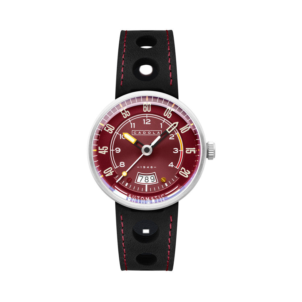 Cadola RPM Automatic Watch with Firebrick Red Dial #CD-1055-04