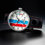 Cadola x Islander RPM Automatic Watch with Red White and Blue Dial #CD-1055-LIW06