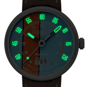 Cadola x Islander RPM Automatic Watch with Blue and Orange Dial #CD-1055-LIW07