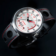 Cadola x Islander RPM Automatic Watch with Red and White Dial #CD-1055-LIW08