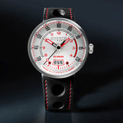 Cadola x Islander RPM Automatic Watch with Red and White Dial #CD-1055-LIW08