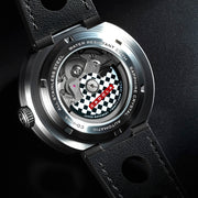 Cadola x Islander RPM Automatic Watch with Red and White Dial #CD-1055-LIW08