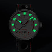Cadola x Islander RPM Automatic Watch with Red and White Dial #CD-1055-LIW08