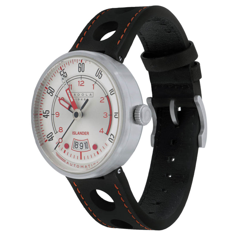 Cadola x Islander RPM Automatic Watch with Red and White Dial #CD-1055-LIW08