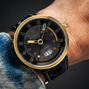 Cadola x Islander RPM Automatic Watch in Black and Gold #CD-1055-LIW09