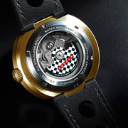 Cadola x Islander RPM Automatic Watch in Black and Gold #CD-1055-LIW09