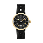 Cadola x Islander RPM Automatic Watch in Black and Gold #CD-1055-LIW09