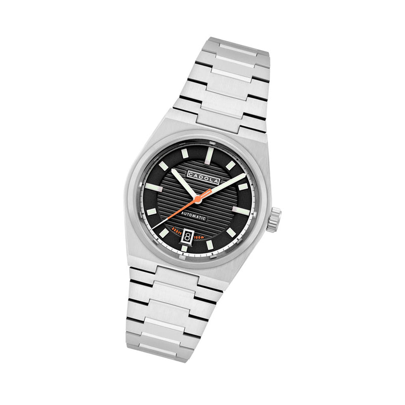 Cadola Lydden Hill Automatic Piston Black Dial #CD-1056-11
