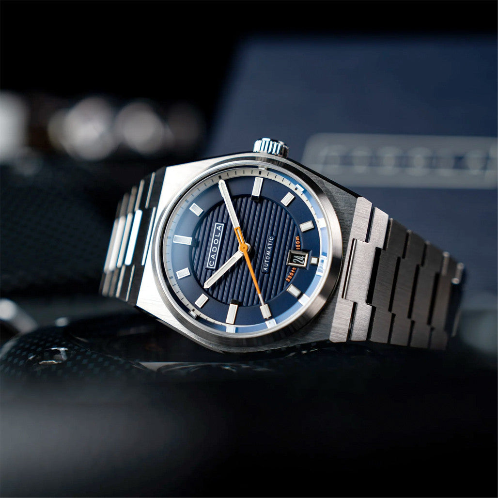 Cadola Lydden Hill Automatic Axle Blue Dial #CD-1056-22 — Long