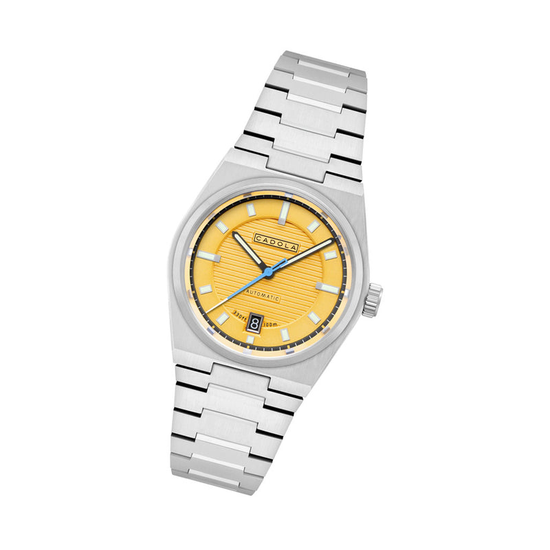 Cadola Lydden Hill Automatic Headlight Yellow Dial #CD-1056-55