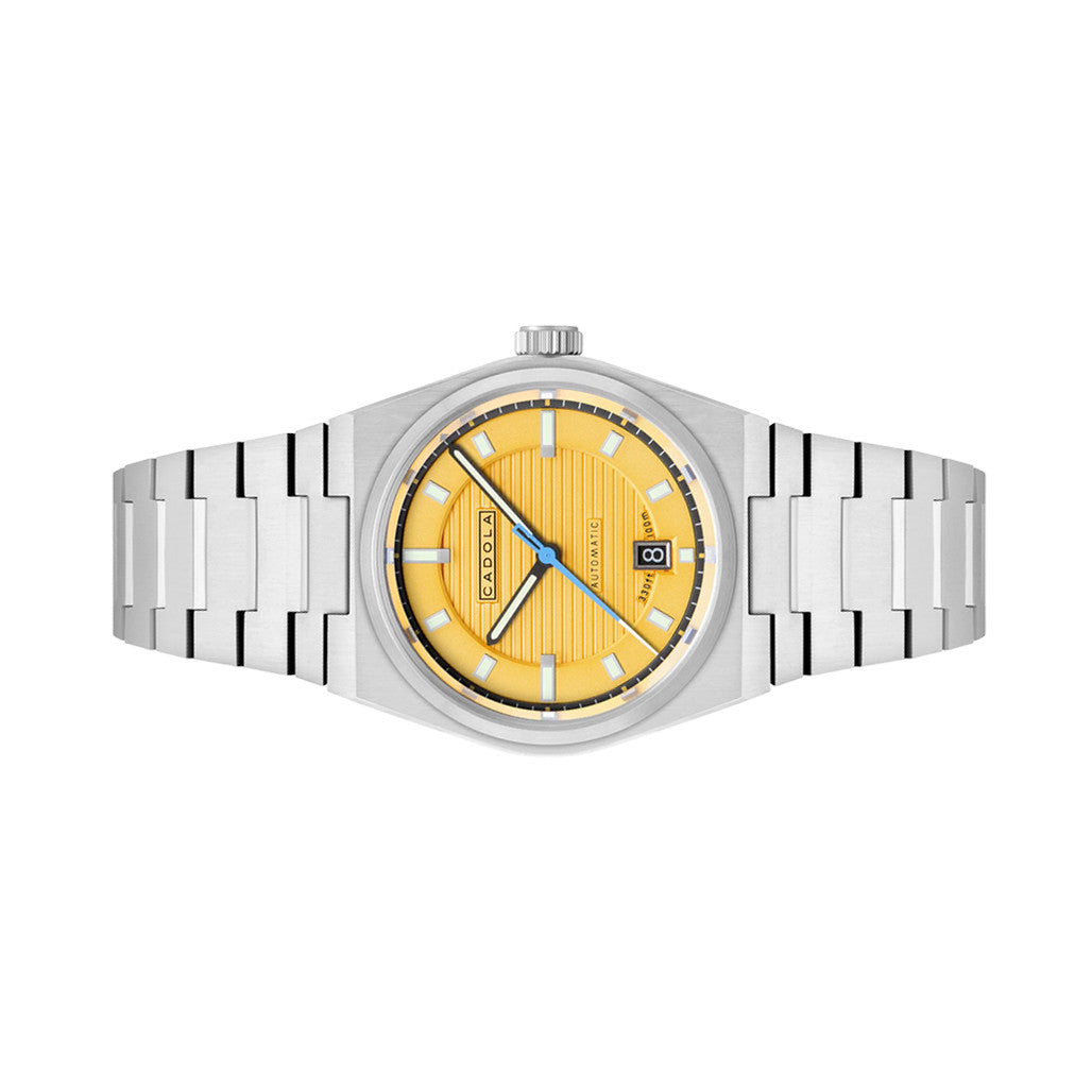 Cadola Lydden Hill Automatic Headlight Yellow Dial #CD-1056-55